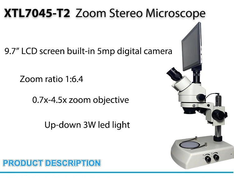 Trincular Zoom Video Stereo Microscope Digital Microscope on sale